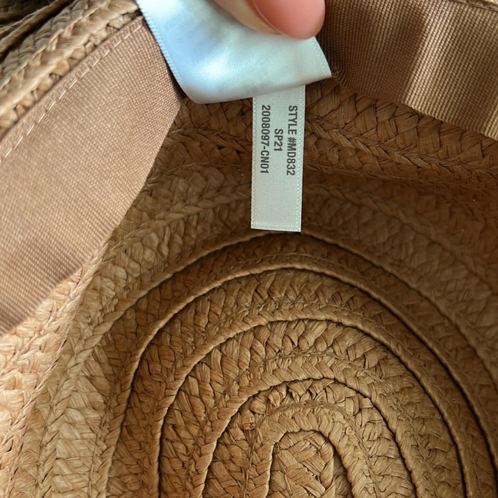 Madewell Packable Straw Hat - Picture 8 of 8
